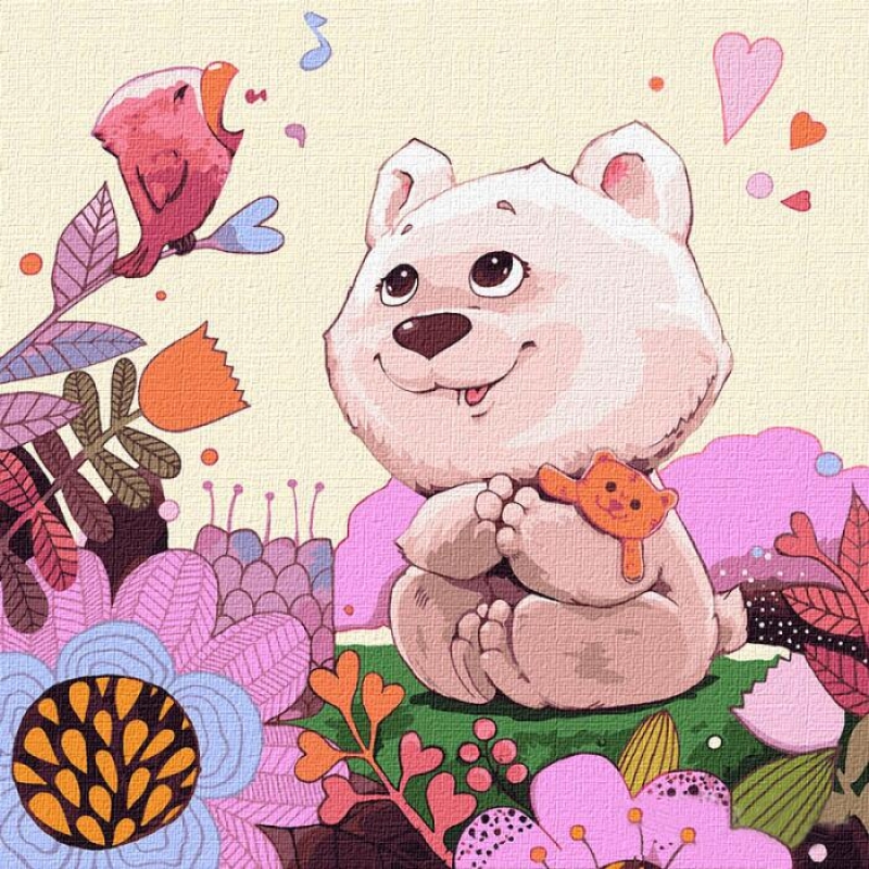 Набір для розпису по номерах. "Зачарований співом" 30*30см
Набір для розпису по номерах. "Зачарований співом" 30*30см