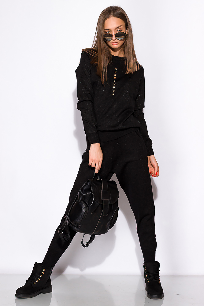 Костюм женский Time of Style 120PSKL022 - Черный, Костюм женский Time of Style 120PSKL022 S-M Черный
Костюм женский Time of Style 120PSKL022 - Черный, Костюм женский Time of Style 120PSKL022 S-M Черный