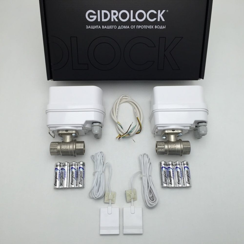 Gidrolock Квартира 3 (1") WINNER BUGATTI (два крана 1" + два датчика протечки)
Gidrolock Квартира 3 (1") WINNER BUGATTI (два крана 1" + два датчика протечки)
