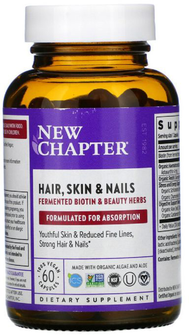 Натуральная добавка New Chapter Perfect Hair, Skin & Nails 60 гелевых капсул (727783901170)
Натуральная добавка New Chapter Perfect Hair, Skin & Nails 60 гелевых капсул (727783901170)