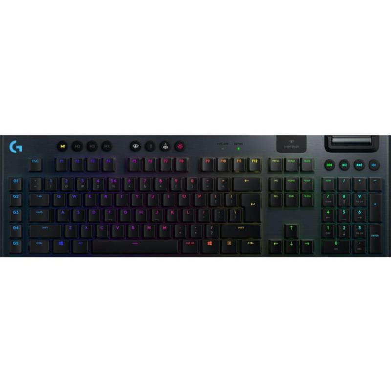 Клавиатура Logitech G915 Gaming Wireless Mechanical GL Tactile RGB Black (920-008909)
Клавиатура Logitech G915 Gaming Wireless Mechanical GL Tactile RGB Black (920-008909)