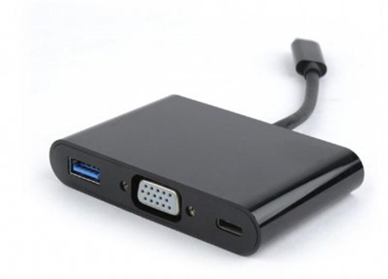Адаптер Cablexpert (A-CM-VGA3in1-01) USB3.1 Type C - Type-C/USB3.0/VGA, 0.15 м, черный
Адаптер Cablexpert (A-CM-VGA3in1-01) USB3.1 Type C - Type-C/USB3.0/VGA, 0.15 м, черный