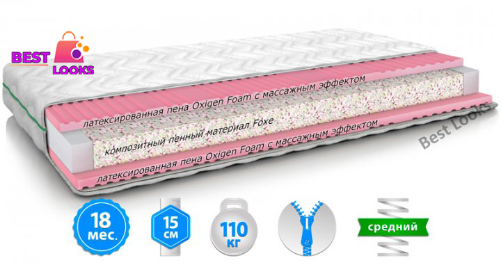 Матрас ортопедический 90х200 MatroLuxe DAZY
Матрас ортопедический 90х200 MatroLuxe DAZY