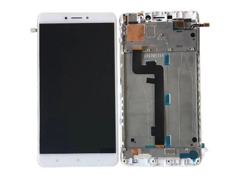 Дисплей для Xiaomi Mi Max 2 с сенсором (тачскрином) и рамкой белый
Дисплей для Xiaomi Mi Max 2 с сенсором (тачскрином) и рамкой белый