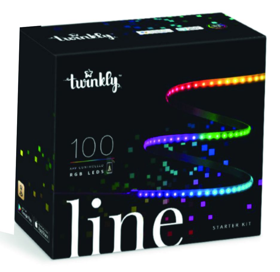 Twinkly Smart LED подсветка Twinkly Line 100 RGB, Gen II, IP20, длина 1,5м, кабель черный
Twinkly Smart LED подсветка Twinkly Line 100 RGB, Gen II, IP20, длина 1,5м, кабель черный
