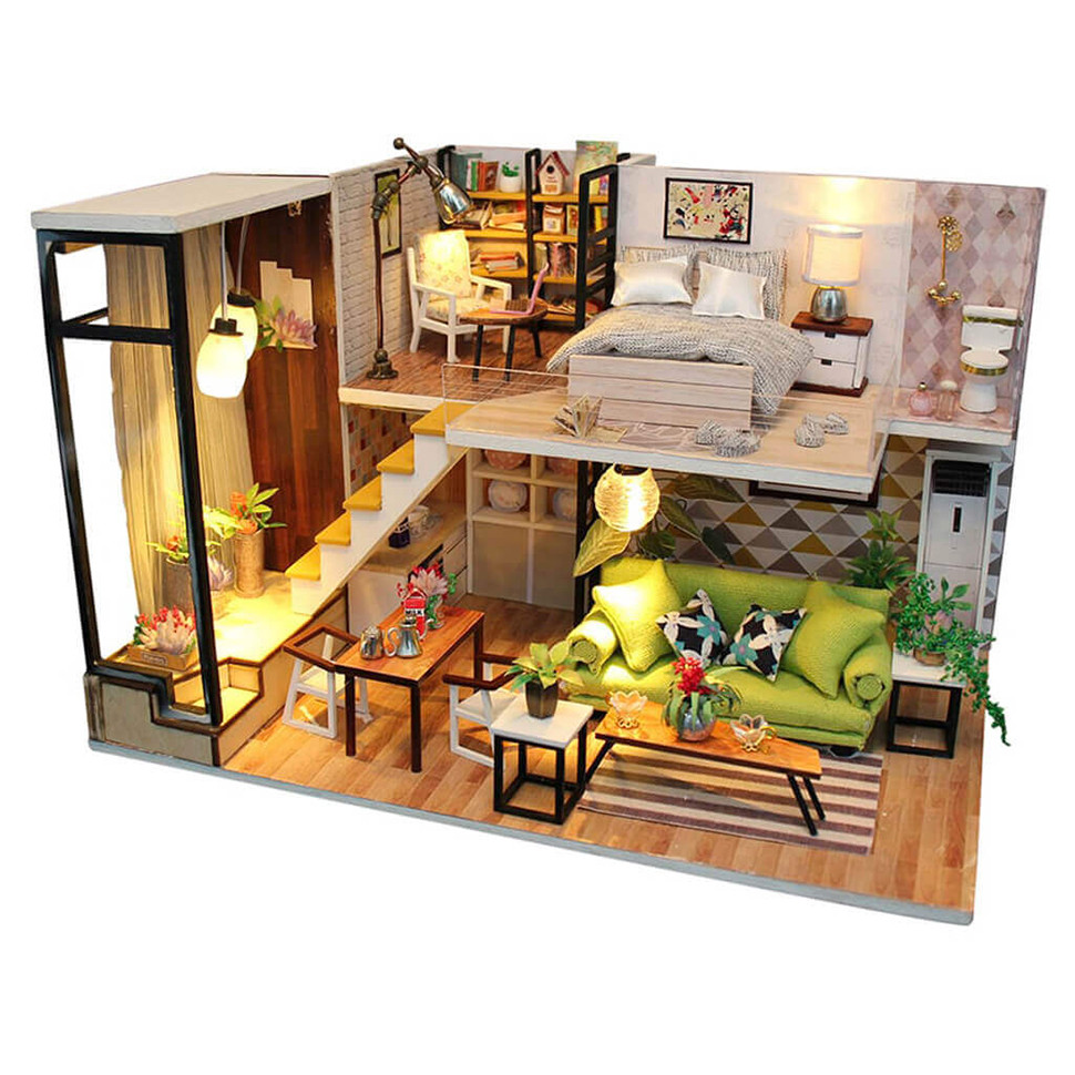 3D Интерьерный конструктор DIY House Румбокс Hongda Craft "Скандинавский стиль" (без купола)
3D Интерьерный конструктор DIY House Румбокс Hongda Craft "Скандинавский стиль" (без купола)