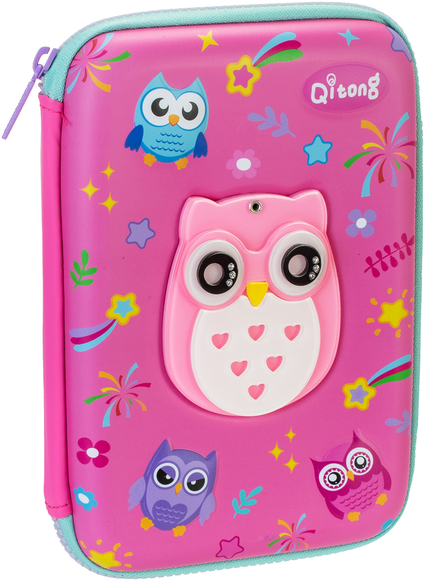 Пенал Cool For School со скрытым зеркальцем 1 отделение с органайзером фуксия (QT-5760-Rosered)
Пенал Cool For School со скрытым зеркальцем 1 отделение с органайзером фуксия (QT-5760-Rosered)
