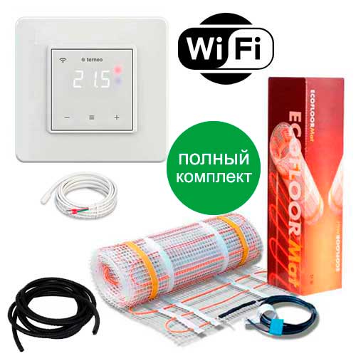 Теплый пол Fenix нагревательный мат LDTS-160 + программируемый WiFi терморегулятор Terneo SX 11 м.кв - 1800Вт
Теплый пол Fenix нагревательный мат LDTS-160 + программируемый WiFi терморегулятор Terneo SX 11 м.кв - 1800Вт