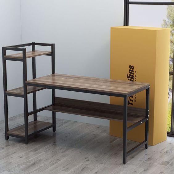 Дизайнерский Письменный офисный стол с полками в стиле Лофт Loft Design RV716 ()
Дизайнерский Письменный офисный стол с полками в стиле Лофт Loft Design RV716 ()