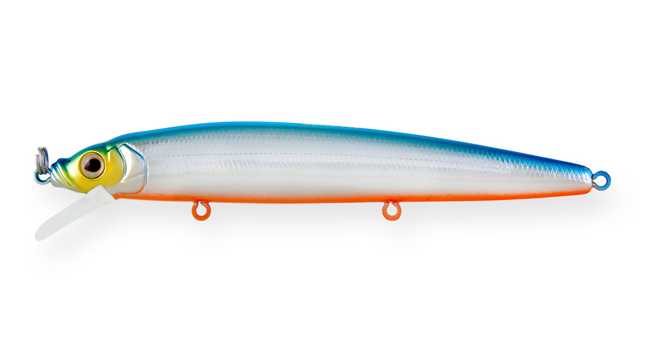 Воблер Минноу Strike Pro Alpha Minnow 115, 115 мм, 12,5 гр, Загл. 0,6м.-1,6м., Плавающий, цвет: 626E Blue Silver OB, (EG-033F#626E) (88266)
Воблер Минноу Strike Pro Alpha Minnow 115, 115 мм, 12,5 гр, Загл. 0,6м.-1,6м., Плавающий, цвет: 626E Blue Silver OB, (EG-033F#626E) (88266)