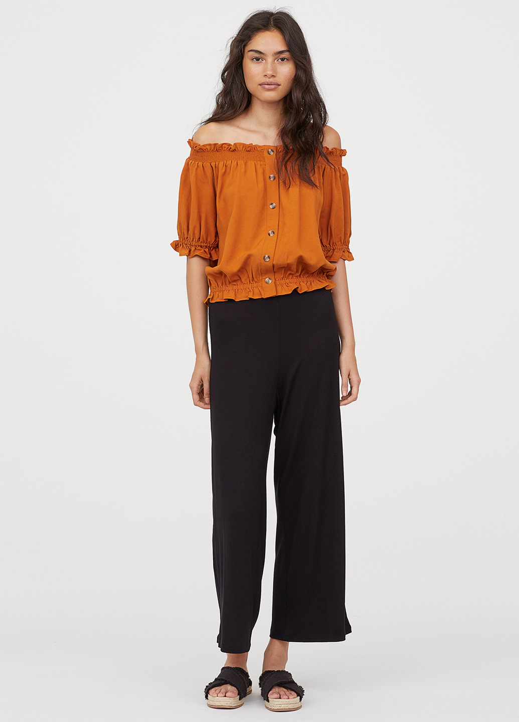 Брюки H&M S Черный 0787925_02 
Брюки H&M S Черный 0787925_02