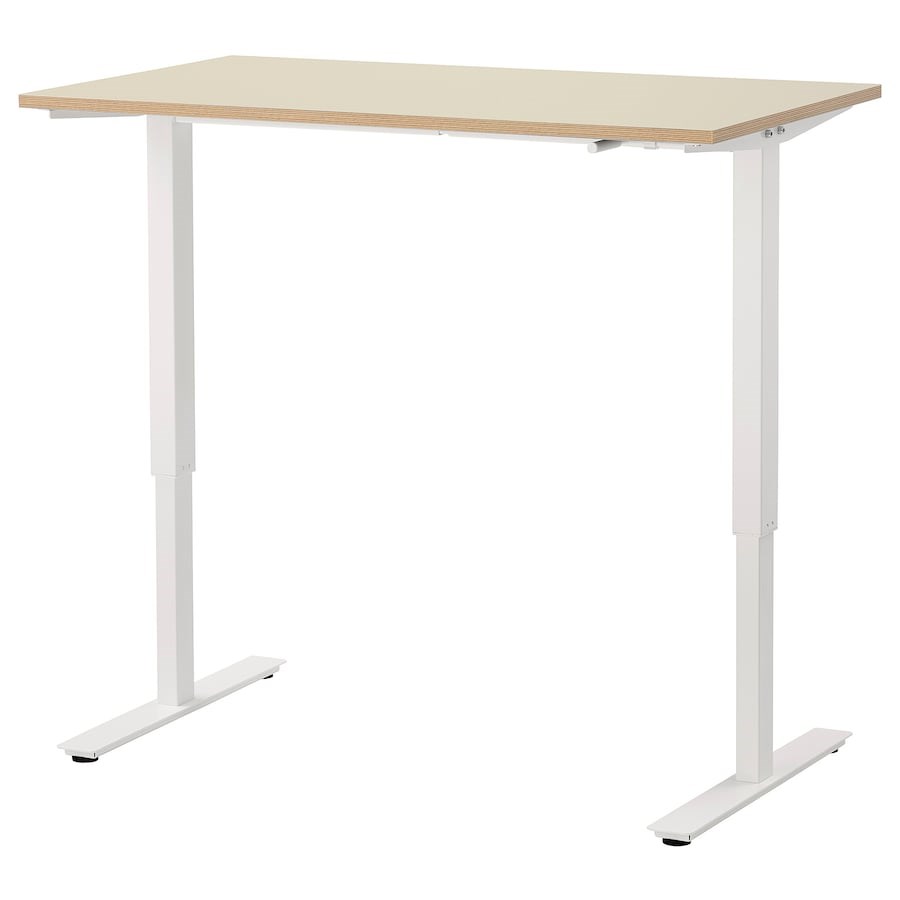 Стіл з регулюванням висоти IKEA SKARSTA / TROTTEN 120x70 см бежевий/білий (794.354.10)
Стіл з регулюванням висоти IKEA SKARSTA / TROTTEN 120x70 см бежевий/білий (794.354.10)