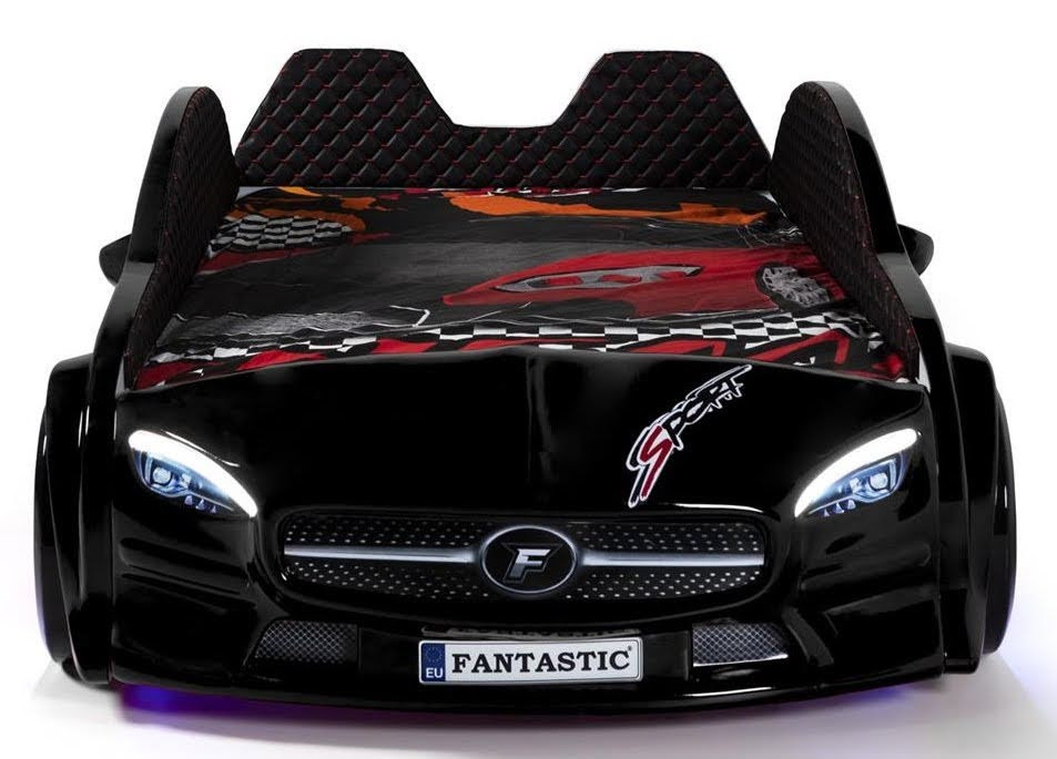 Кровать машина c подсветкой и кожаным салоном пластик Mercedes чёрная 190х90 см
Кровать машина c подсветкой и кожаным салоном пластик Mercedes чёрная 190х90 см