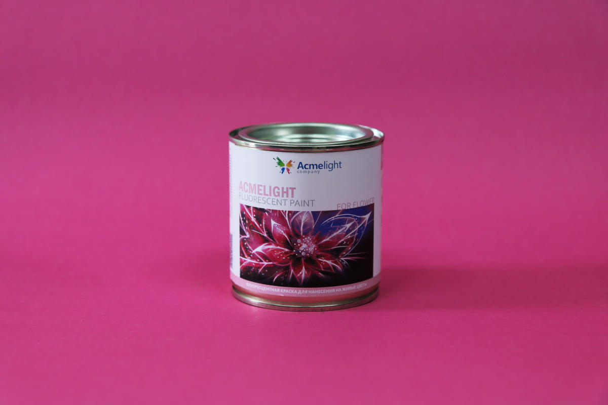 Флуоресцентная краска для цветов AcmeLight Fluorescent paint for Flower желтая 0,25 л
Флуоресцентная краска для цветов AcmeLight Fluorescent paint for Flower желтая 0,25 л
