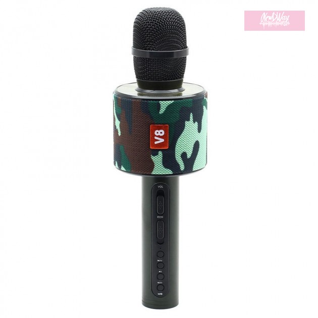 Микрофон беспроводной с функцией караоке и мини колонкой CHARGE V8 / Karaoke KTV Charge MP3 Player USB microSD AUX Bluetooth FM мобильный караоке-микофон Black (2745)
Микрофон беспроводной с функцией караоке и мини колонкой CHARGE V8 / Karaoke KTV Charge MP3 Player USB microSD AUX Bluetooth FM мобильный караоке-микофон Black (2745)
