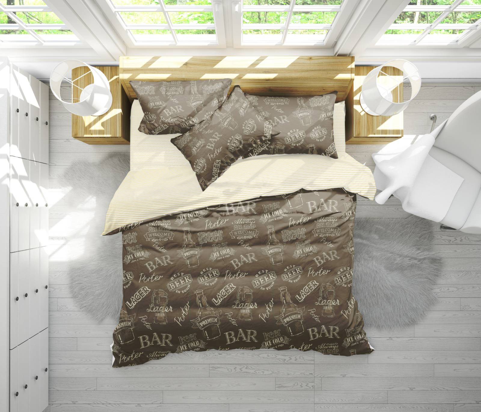 Комплект постельного белья MirSon 17-0509 Beer Bar Porter Детский Детский италия, бязь
Комплект постельного белья MirSon 17-0509 Beer Bar Porter Детский Детский италия, бязь