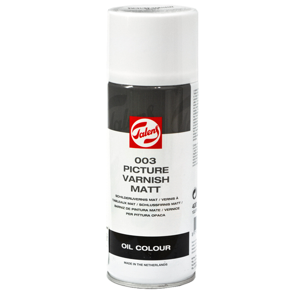 Лак покривний для олійного живопису, Матовий (003), аерозоль 400мл, Royal Talens (95160003)
Лак покривний для олійного живопису, Матовий (003), аерозоль 400мл, Royal Talens (95160003)