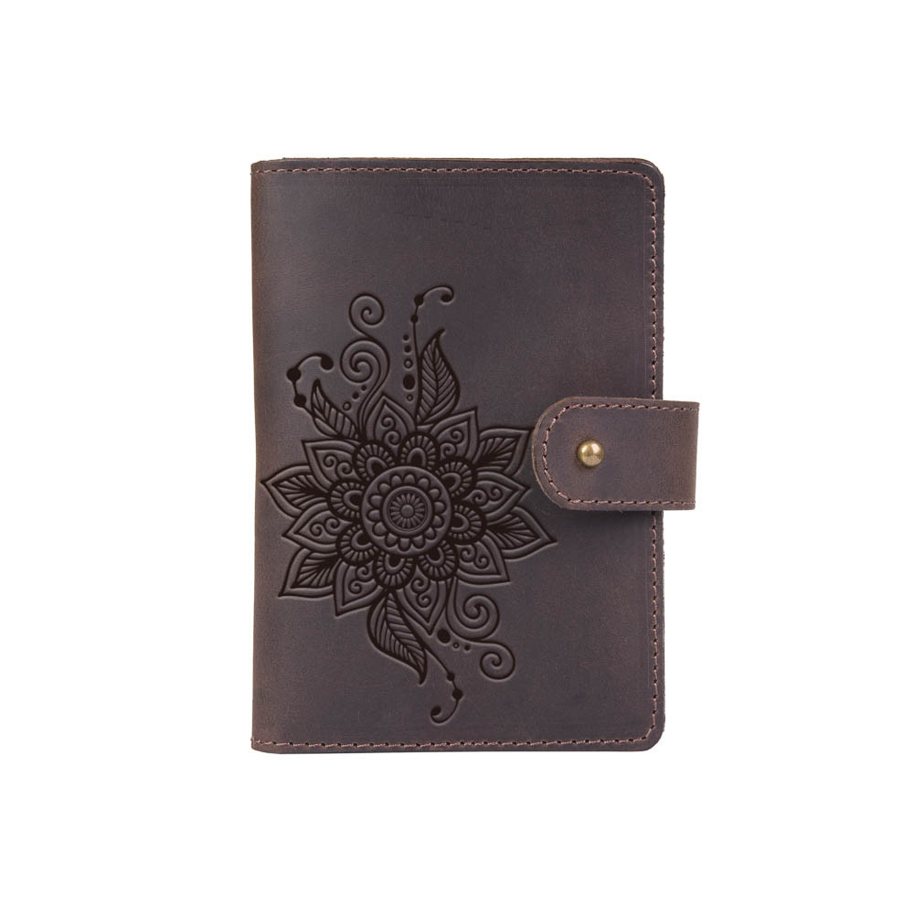 Кожаное портмоне для паспорта / ID документов HiArt PB-02/1-S19-1106-T006 Shabby Gavana Brown "Mehendi Classic"
Кожаное портмоне для паспорта / ID документов HiArt PB-02/1-S19-1106-T006 Shabby Gavana Brown "Mehendi Classic"