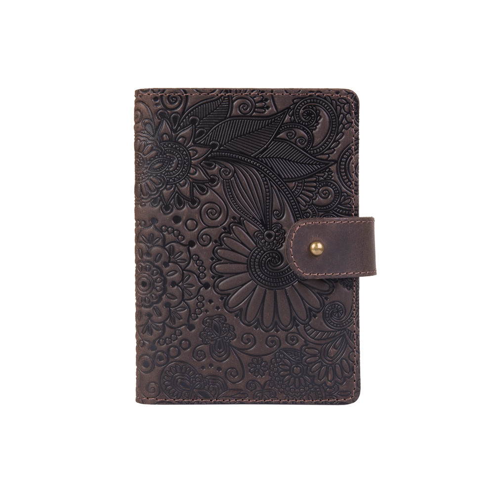 Кожаное портмоне для паспорта / ID документов HiArt PB-03S/1-S19-1106-T005 Shabby Gavana Brown "Mehendi Art"
Кожаное портмоне для паспорта / ID документов HiArt PB-03S/1-S19-1106-T005 Shabby Gavana Brown "Mehendi Art"