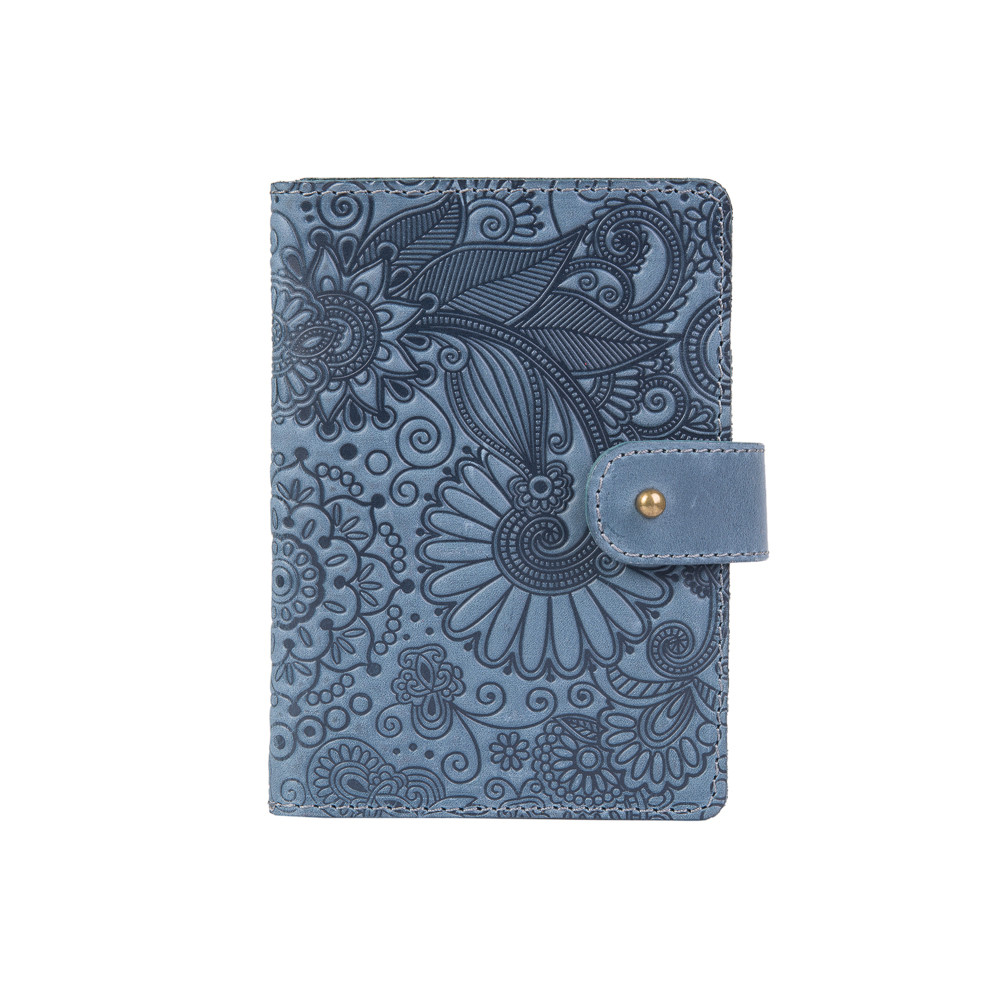 Кожаное портмоне для паспорта / ID документов HiArt PB-03S/1-S18-4417-T005 Shabby Lagoon "Mehendi Art" 
Кожаное портмоне для паспорта / ID документов HiArt PB-03S/1-S18-4417-T005 Shabby Lagoon "Mehendi Art"