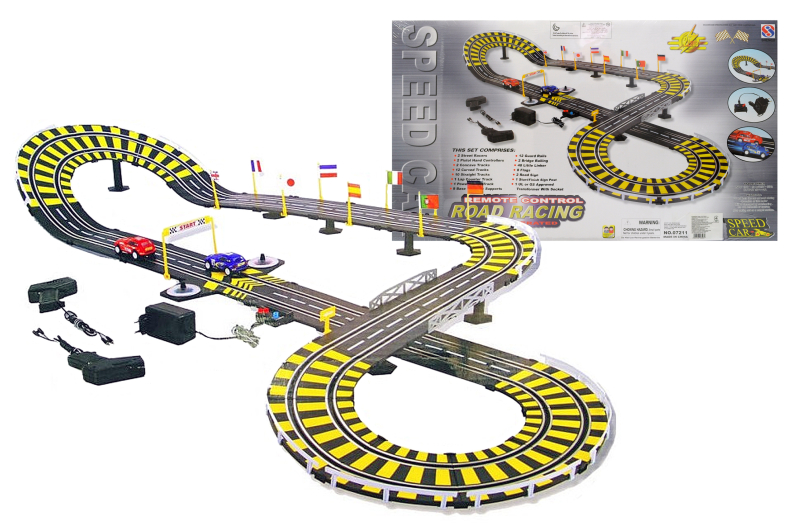 Електротрек A-Toys з 2 машинками диво на колесах 64х373х65см різнобарвний 7211
Електротрек A-Toys з 2 машинками диво на колесах 64х373х65см різнобарвний 7211