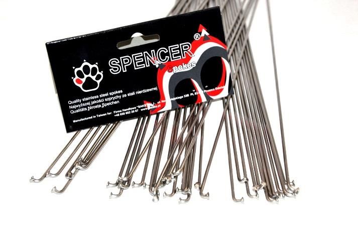 Спицы Spencer 36шт, нержавеющие, 220мм, без ниппеля, серебристый (SZE220)
Спицы Spencer 36шт, нержавеющие, 220мм, без ниппеля, серебристый (SZE220)