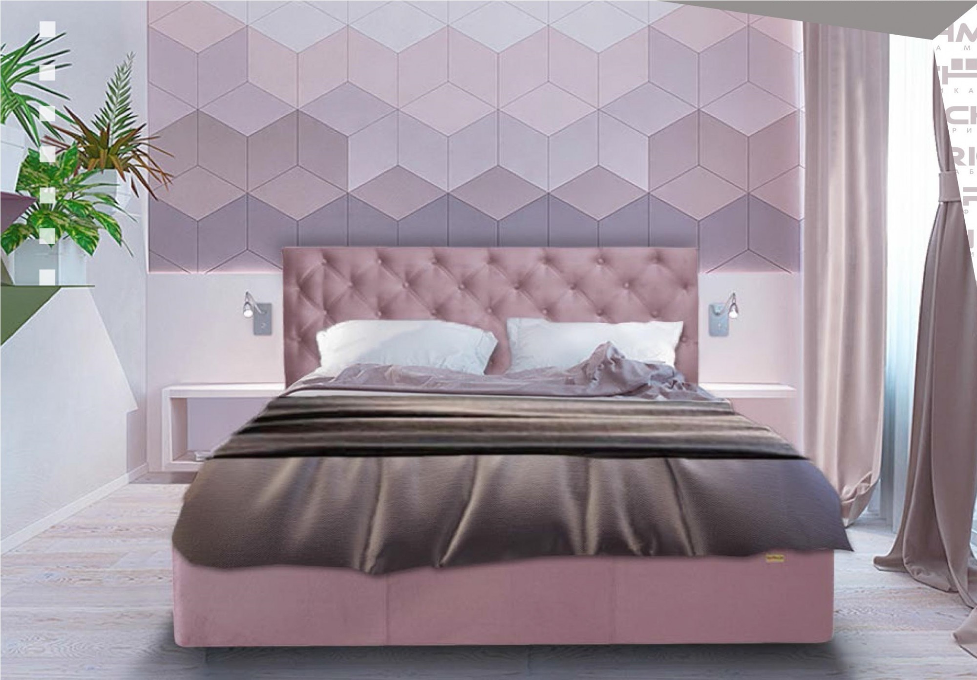 Кровать Двуспальная Coventry Матрас Comfort Plus 160 х 200 см Missoni 021 С подъемным механизмом и нишей для белья Розовая
Кровать Двуспальная Coventry Матрас Comfort Plus 160 х 200 см Missoni 021 С подъемным механизмом и нишей для белья Розовая