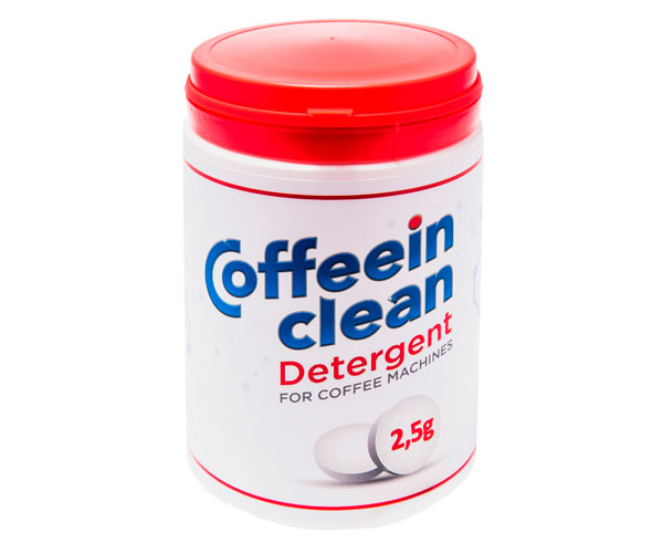 Таблетки для очистки от кофейных масел Coffeein clean DETERGENT 360 шт х 2,5 г 
Таблетки для очистки от кофейных масел Coffeein clean DETERGENT 360 шт х 2,5 г