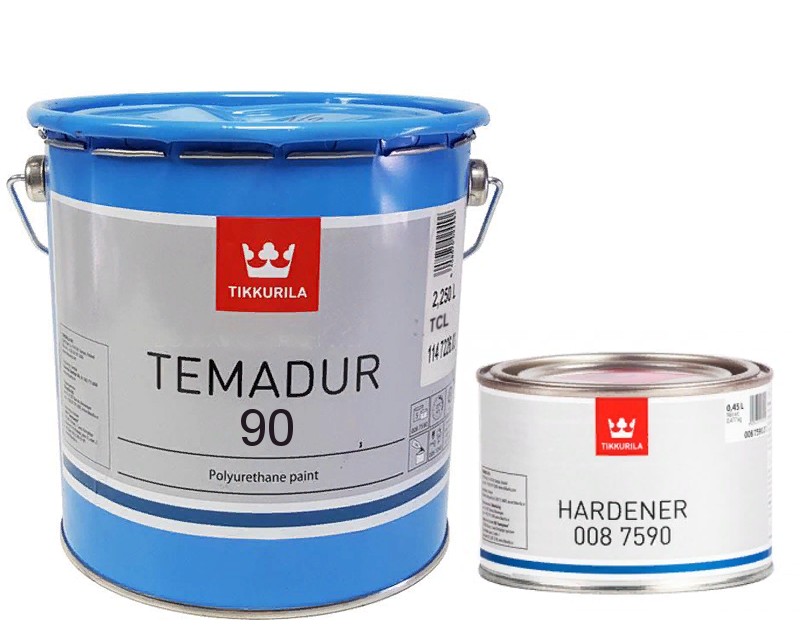 Эмаль полиуретановая TIKKURILA TEMADUR 90 износостойкая, TСL-транспарентный, 2,25 + 0,45л
Эмаль полиуретановая TIKKURILA TEMADUR 90 износостойкая, TСL-транспарентный, 2,25 + 0,45л