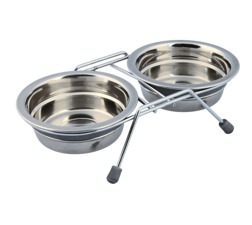 Миски металлические на подставке Trixie с шумовыми заглушками «Eat on Feet» 2 x 250 мл / 11 см
Миски металлические на подставке Trixie с шумовыми заглушками «Eat on Feet» 2 x 250 мл / 11 см