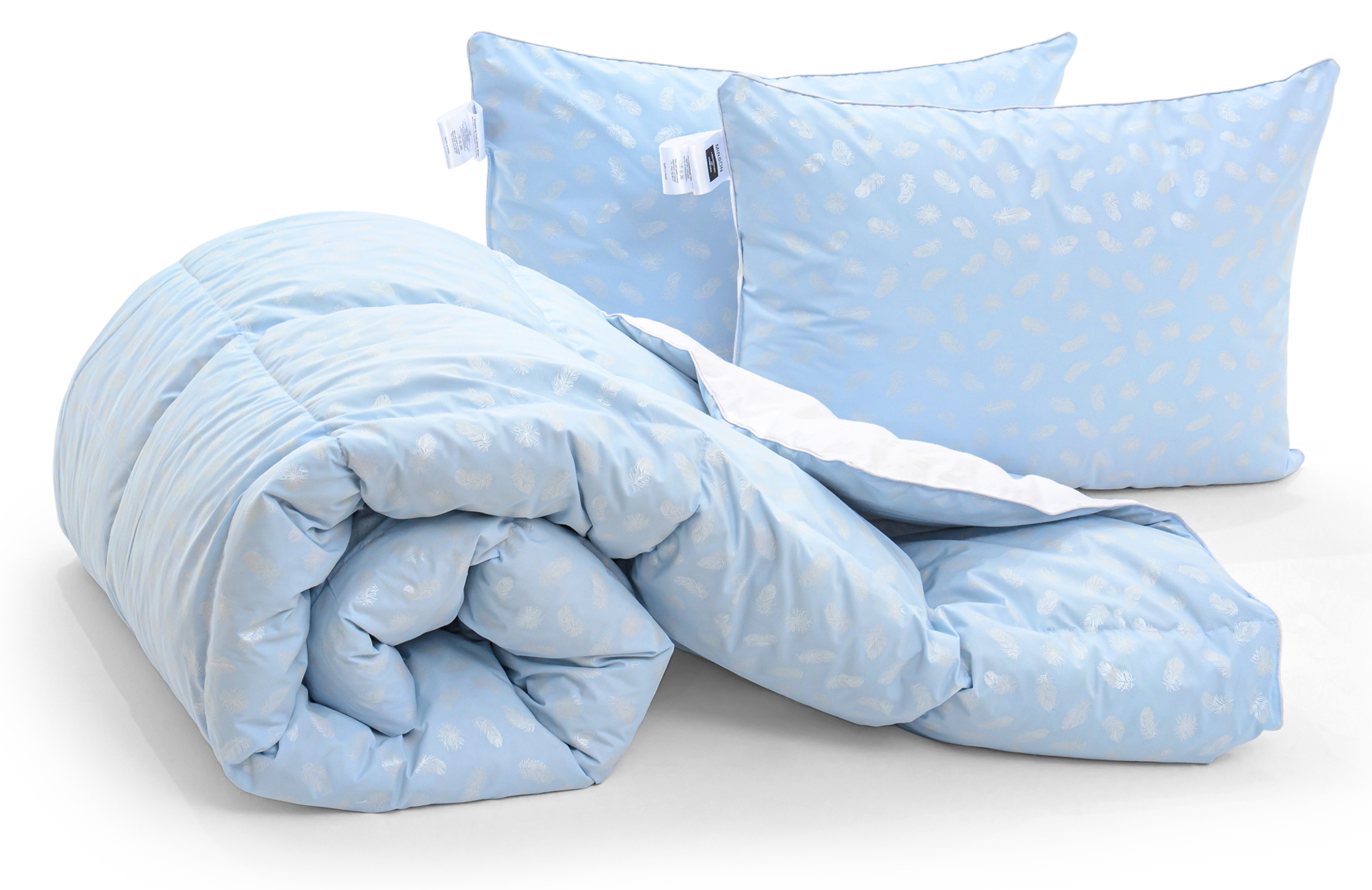 Набор MirSon Karmen 2127 "Bio-Blue" (одеяло + две подушки 50*70 средние) 140х205 см + 50х70 см 2шт италия, био-пух
Набор MirSon Karmen 2127 "Bio-Blue" (одеяло + две подушки 50*70 средние) 140х205 см + 50х70 см 2шт италия, био-пух