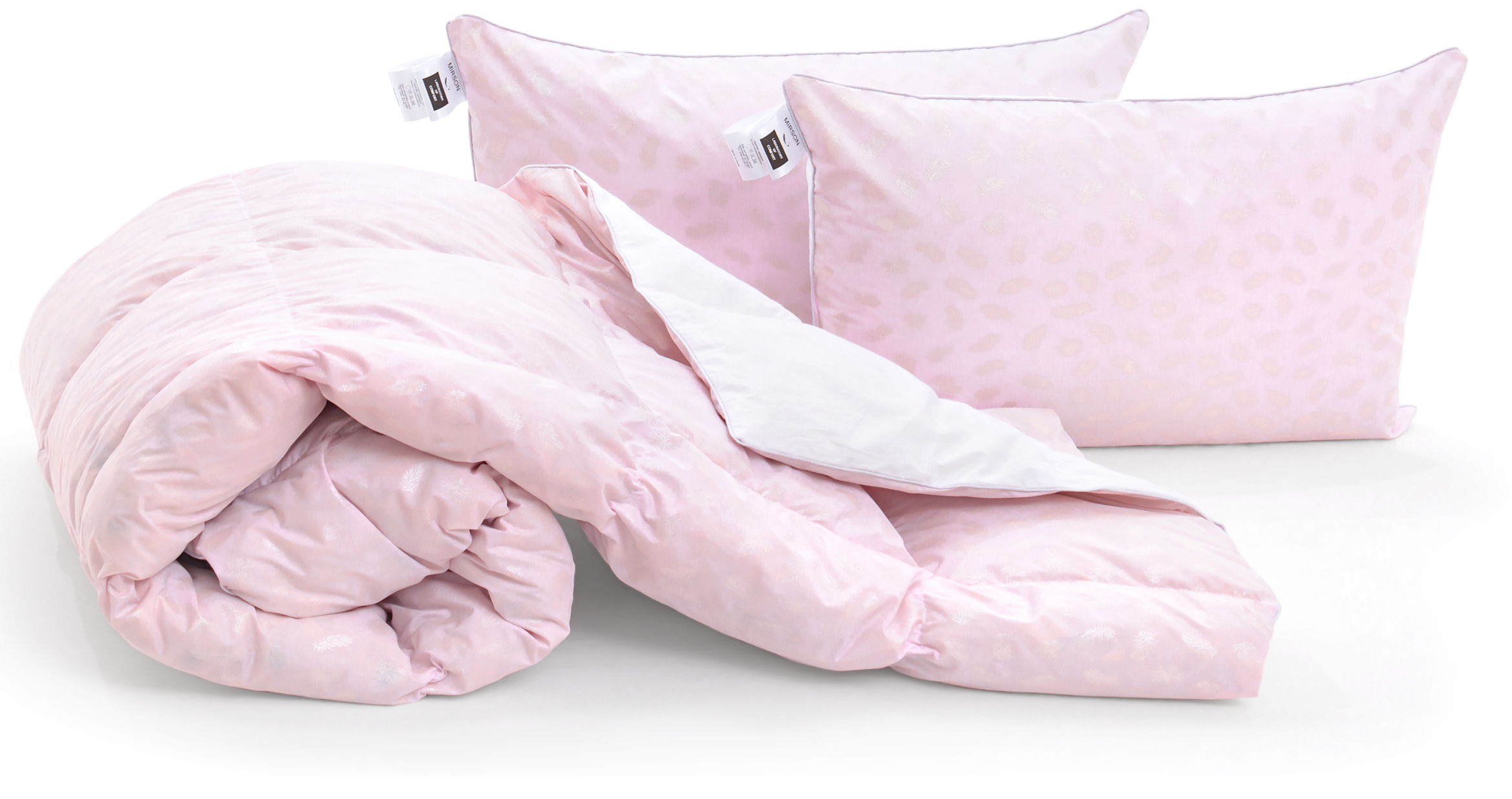 Набор MirSon Karmen 1932 "Bio-Pink" (одеяло + две подушки 50*70 средние) 140х205 см + 50х70 см 2шт италия, био-пух
Набор MirSon Karmen 1932 "Bio-Pink" (одеяло + две подушки 50*70 средние) 140х205 см + 50х70 см 2шт италия, био-пух