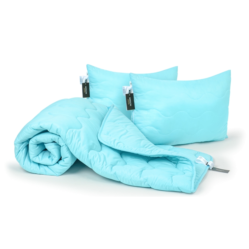 Набор MirSon 1709 Eco Light Blue (одеяло + две подушки) 172х205 см + 50х70 см 2шт италия, хлопок
Набор MirSon 1709 Eco Light Blue (одеяло + две подушки) 172х205 см + 50х70 см 2шт италия, хлопок