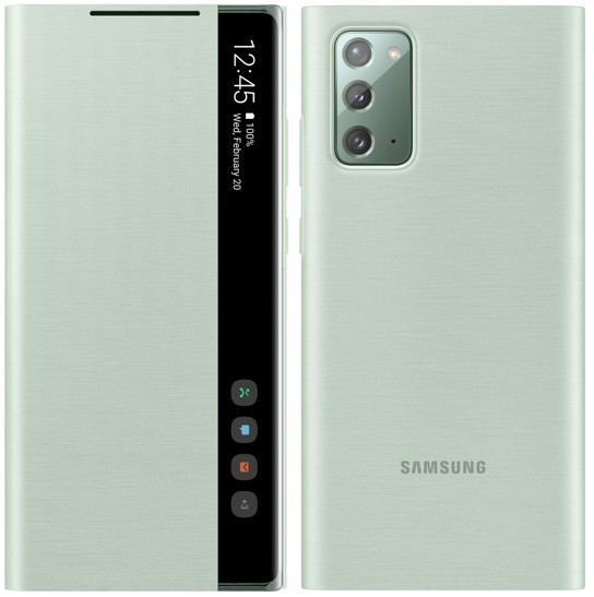 Защитный смарт чехол книжка S-View Flip cover Samsung Galaxy Note 20 5G EF-ZN980 mint
Защитный смарт чехол книжка S-View Flip cover Samsung Galaxy Note 20 5G EF-ZN980 mint