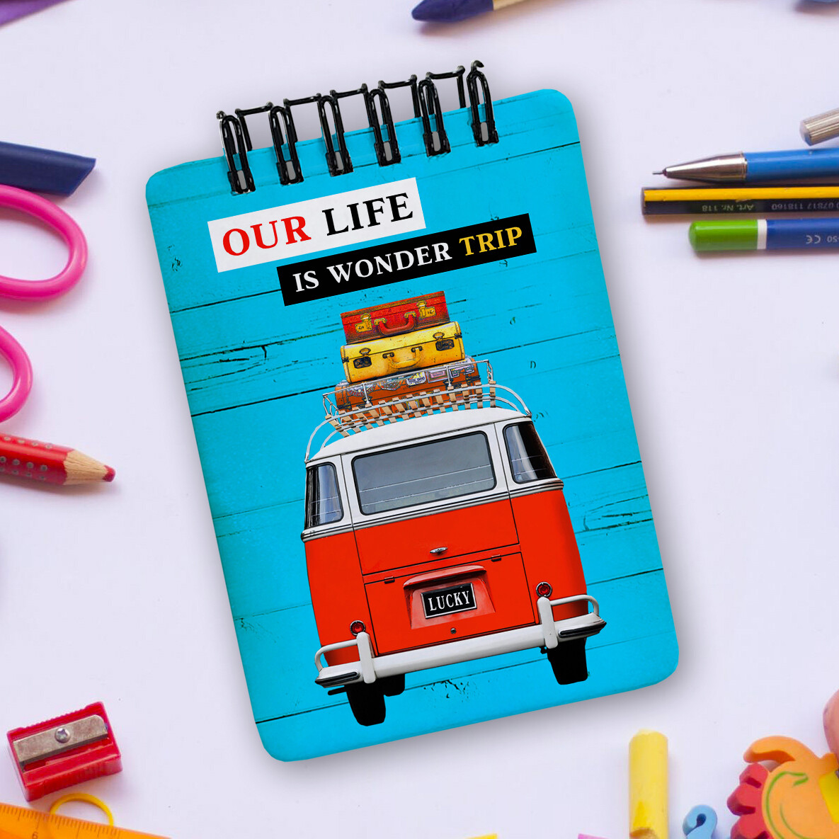 Блокнот на пружине перекидной в линию Baby Our life is wonder trip Present блокнтот на пружине перекидной в линию A7 с принтом
Блокнот на пружине перекидной в линию Baby Our life is wonder trip Present блокнтот на пружине перекидной в линию A7 с принтом