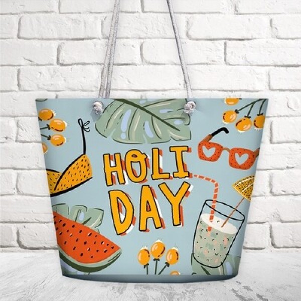 Сумка пляжная с принтом "Holi day" Malibu сумка для пляжа с разноцветным принтом и застежкой молнией
Сумка пляжная с принтом "Holi day" Malibu сумка для пляжа с разноцветным принтом и застежкой молнией