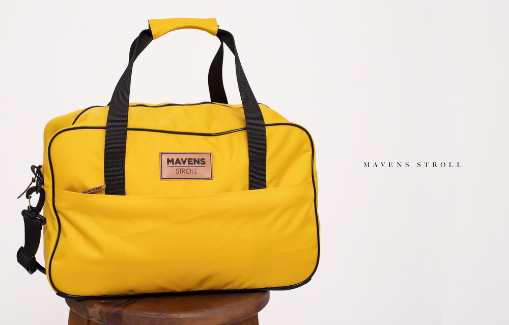 Сумка "Mavens Stroll" для ручной клади, стандарт Ryanair и Wizz Air 40x20x25 см. Желтая, c08
Сумка "Mavens Stroll" для ручной клади, стандарт Ryanair и Wizz Air 40x20x25 см. Желтая, c08