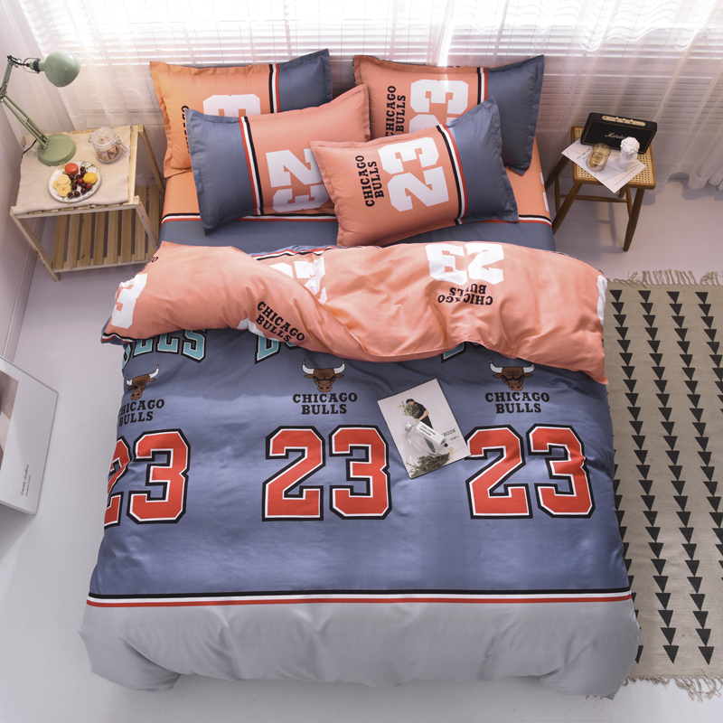 Комплект постельного белья Chicago bulls (двуспальный-евро) Berni Home Персиковый
Комплект постельного белья Chicago bulls (двуспальный-евро) Berni Home Персиковый