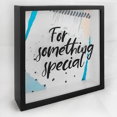 Копилка декоративная настенная для денег "For something special" Present копилка декоративная для денег с крепежом на стену
Копилка декоративная настенная для денег "For something special" Present копилка декоративная для денег с крепежом на стену