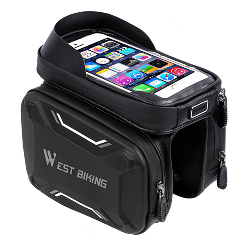 Сумка велосипедная на раму West Biking Smart 0707213 Black + Gray для смартфона и инструментов (K/OPT2-4956-15094)
Сумка велосипедная на раму West Biking Smart 0707213 Black + Gray для смартфона и инструментов (K/OPT2-4956-15094)