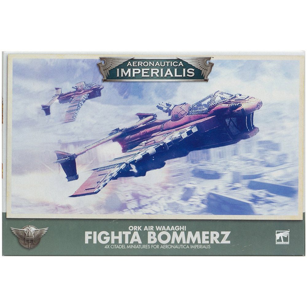 Настольная игра Games Workshop AERONAUTICA IMPERIALIS A/I: ORK AIR WAAAGH! FIGHTA BOMMERZ (99121803002) (5011921124084)
Настольная игра Games Workshop AERONAUTICA IMPERIALIS A/I: ORK AIR WAAAGH! FIGHTA BOMMERZ (99121803002) (5011921124084)