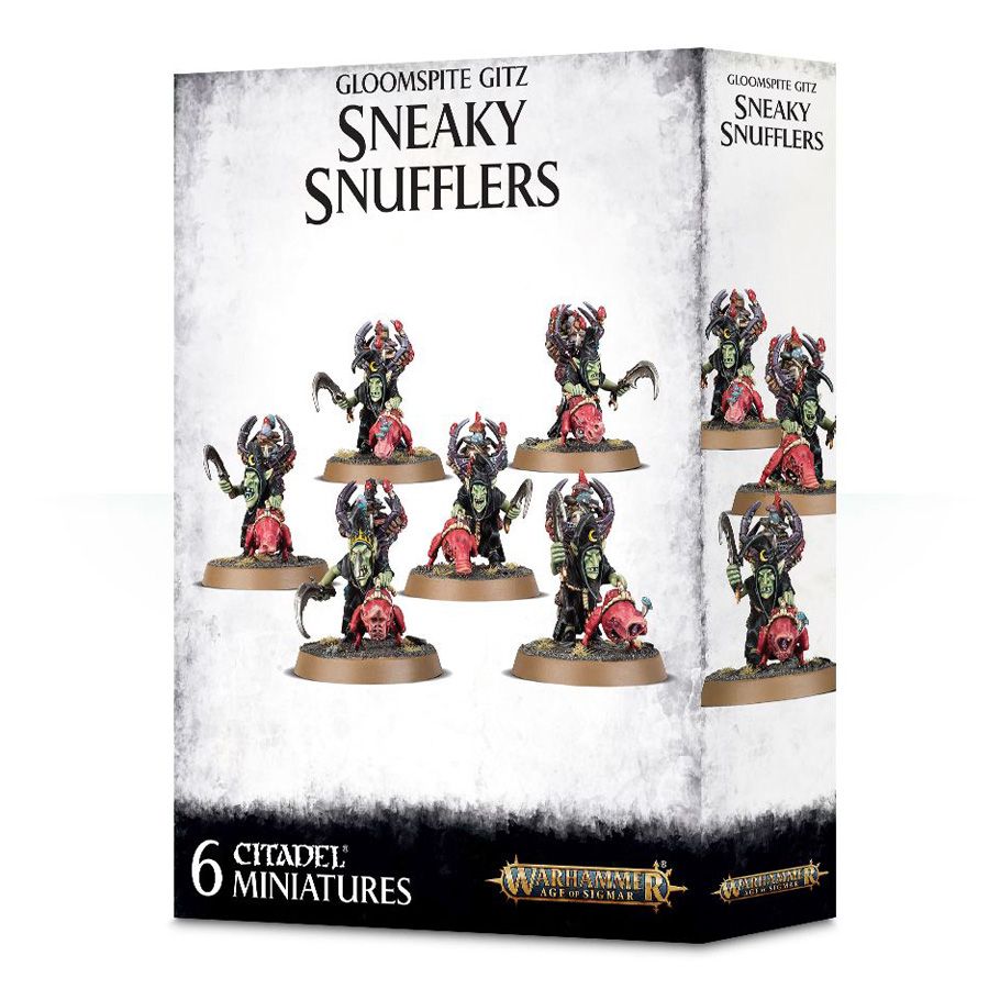Настольная игра Games Workshop Warhammer Age Of Sigmar GLOOMSPITE GITZ SNEAKY SNUFFLERS (99120209048) (5011921112210)
Настольная игра Games Workshop Warhammer Age Of Sigmar GLOOMSPITE GITZ SNEAKY SNUFFLERS (99120209048) (5011921112210)
