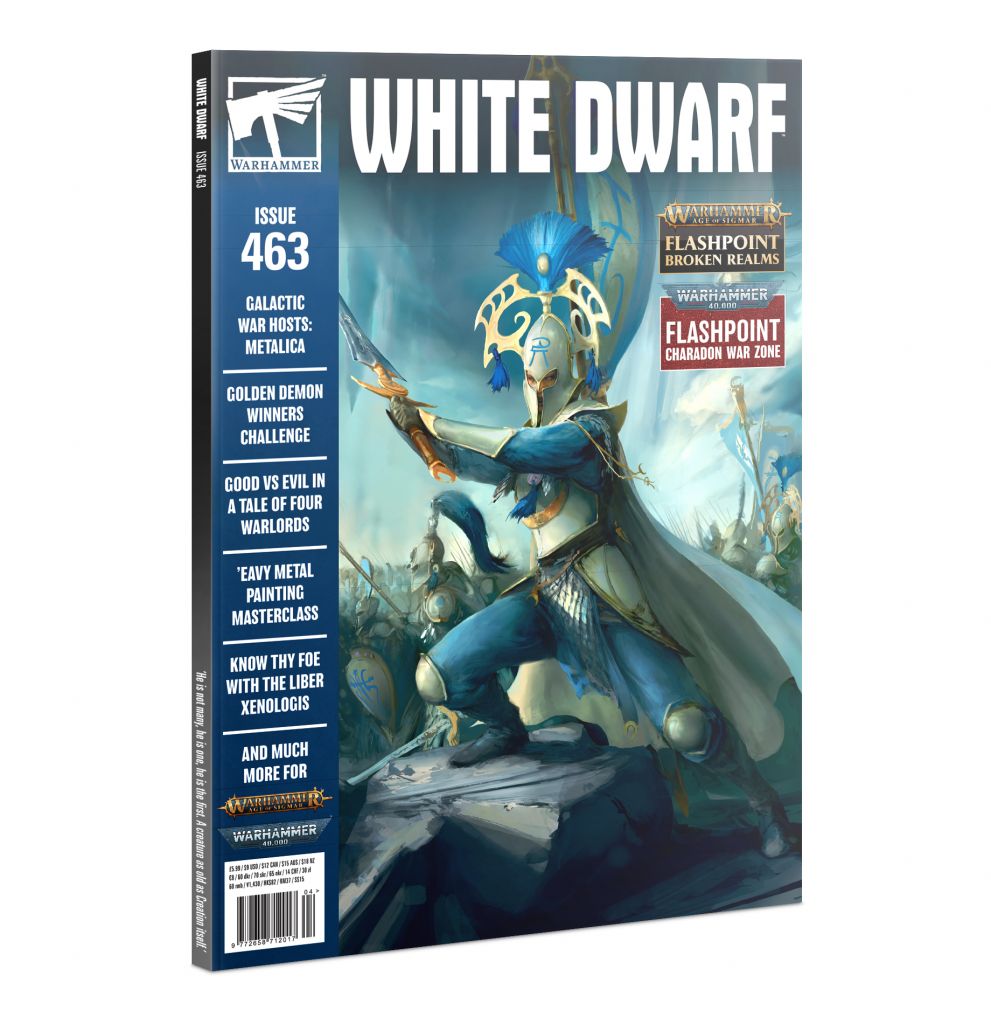 Журнал Games Workshop Warhammer WHITE DWARF 463 (APR-21) (ENGLISH) (60249999605) (5011921156191)
Журнал Games Workshop Warhammer WHITE DWARF 463 (APR-21) (ENGLISH) (60249999605) (5011921156191)