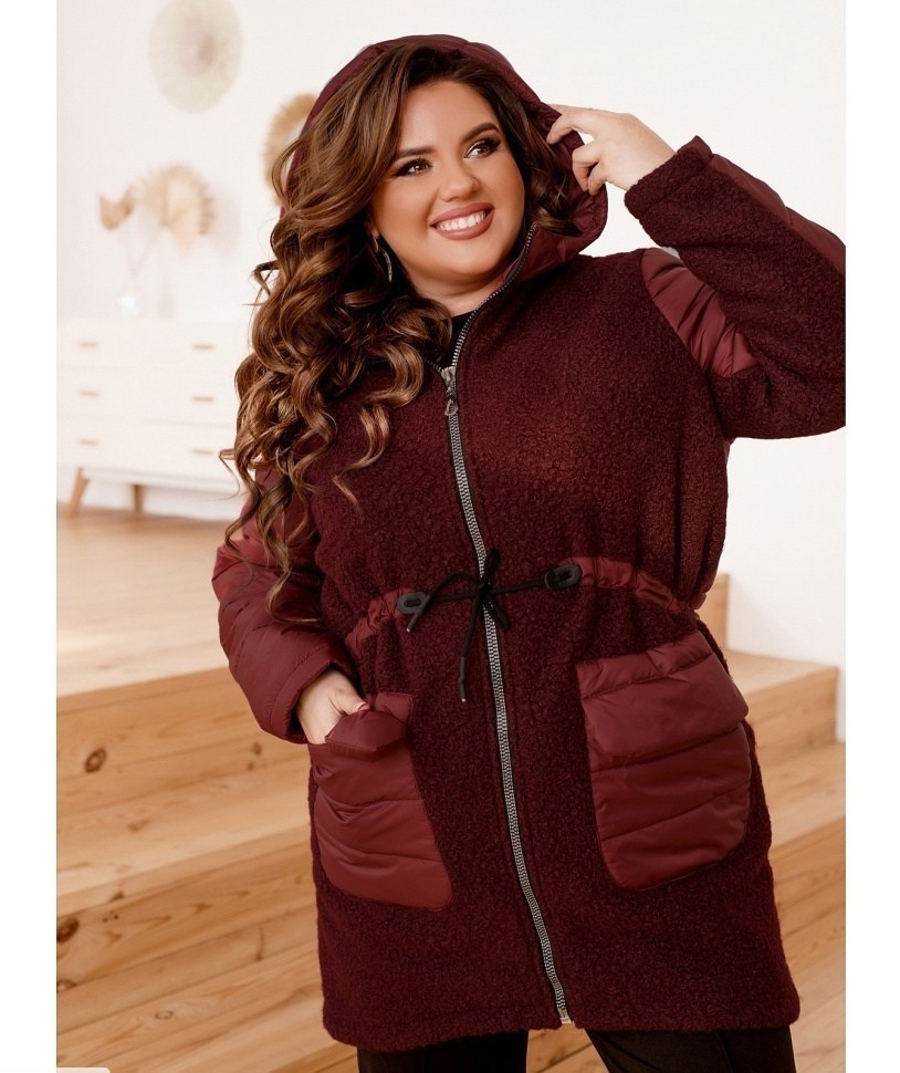 Куртка деми Fashion FМ-6760 Бордовая р.- 015043, Куртка деми Fashion FМ-6760 Бордовая р.60-62 015043
Куртка деми Fashion FМ-6760 Бордовая р.- 015043, Куртка деми Fashion FМ-6760 Бордовая р.60-62 015043