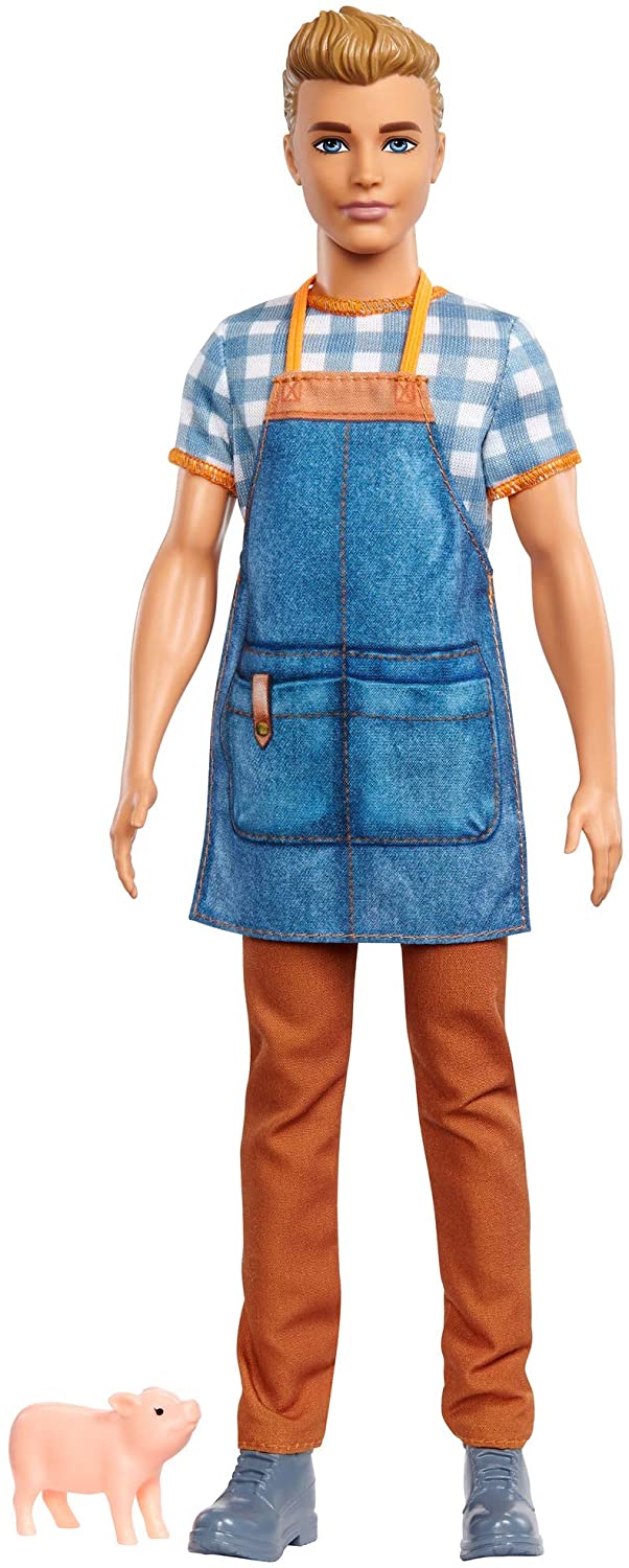 Кукла Барби Кен на ферме с поросенком Barbie Sweet Orchard Farm Ken Doll (GJB62)
Кукла Барби Кен на ферме с поросенком Barbie Sweet Orchard Farm Ken Doll (GJB62)