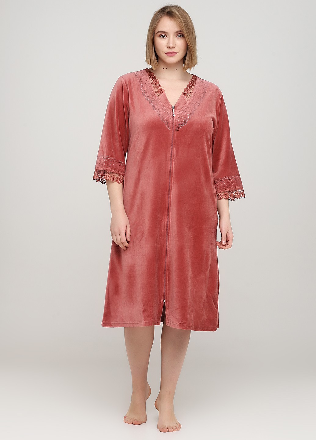 Халат Romeo Life терракотовый 3343-38, Халат Romeo Life 2XL терракотовый 3343-38
Халат Romeo Life терракотовый 3343-38, Халат Romeo Life 2XL терракотовый 3343-38