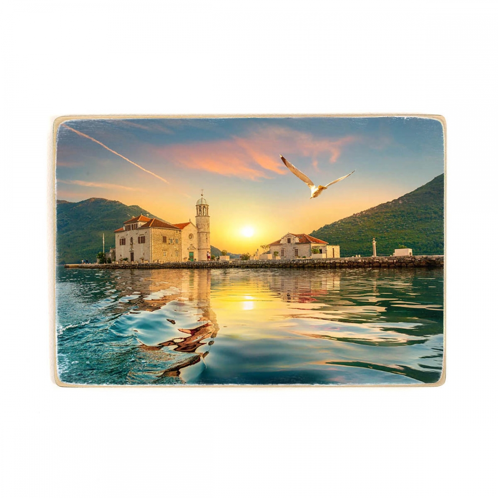 Деревянный постер Путешествия Church Of Our Lady Of The Rocks On Island Near Town Perast, Kotor Bay, Montenegro А2
Деревянный постер Путешествия Church Of Our Lady Of The Rocks On Island Near Town Perast, Kotor Bay, Montenegro А2
