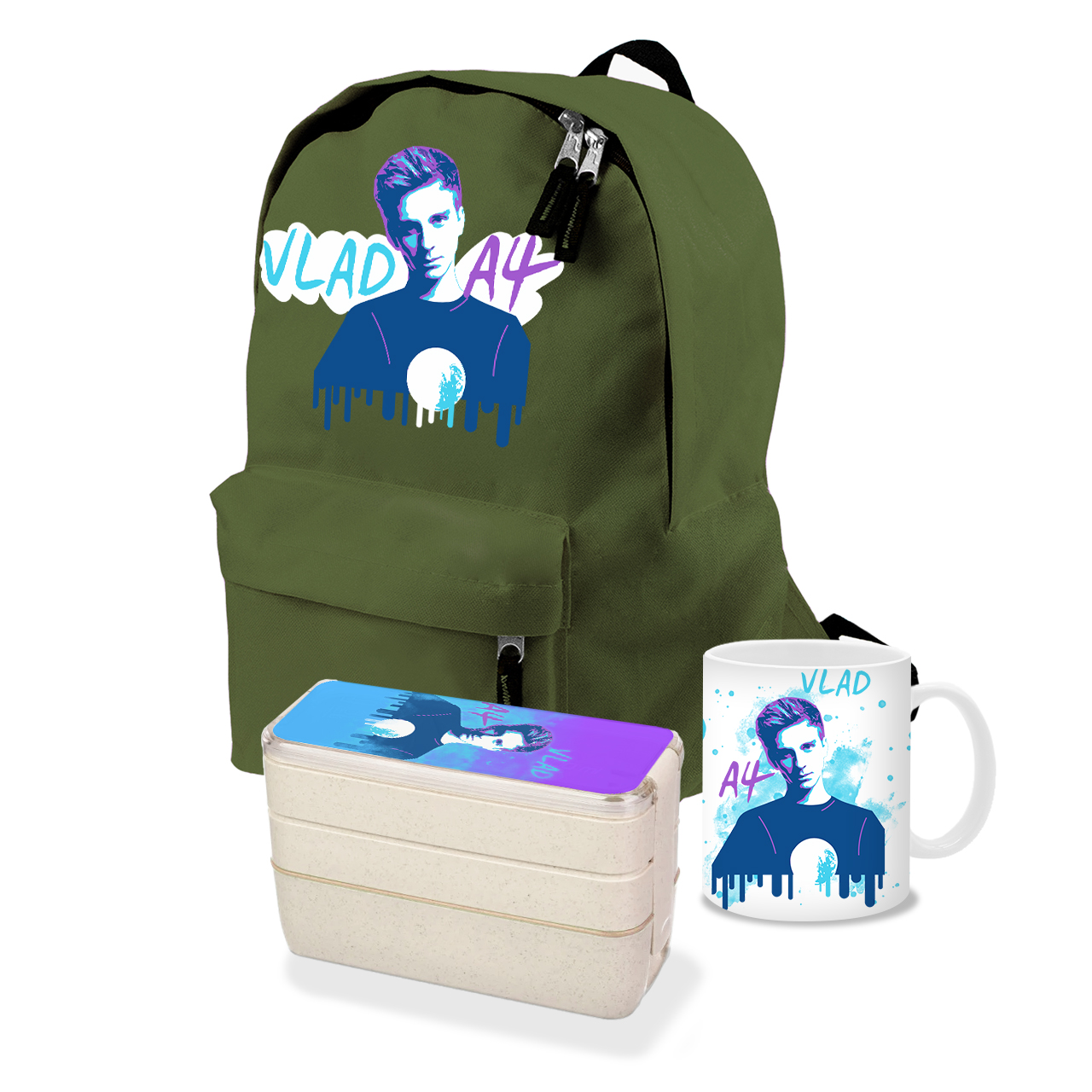 Набор школьника Блогер Влад Бумага А4 (Blogger Vlad A4) (35507-2623-11) Хаки 
Набор школьника Блогер Влад Бумага А4 (Blogger Vlad A4) (35507-2623-11) Хаки