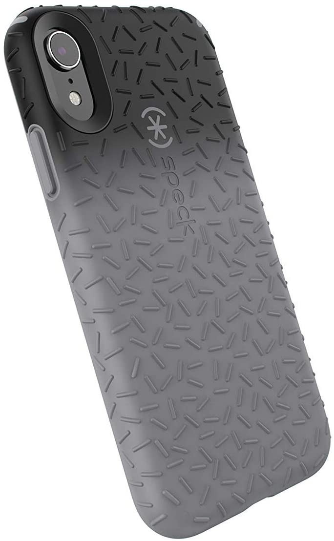 Противоударный защитный чехол бампер накладка Speck Products CandyShell Fit для iPhone XR Black Ombre Gunmetal/Gunmetal Grey
Противоударный защитный чехол бампер накладка Speck Products CandyShell Fit для iPhone XR Black Ombre Gunmetal/Gunmetal Grey
