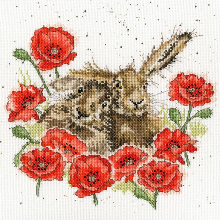 Набор для вышивания крестом Love Is In The Hare Влюблённые зайцы XHD61 Bothy Threads
Набор для вышивания крестом Love Is In The Hare Влюблённые зайцы XHD61 Bothy Threads